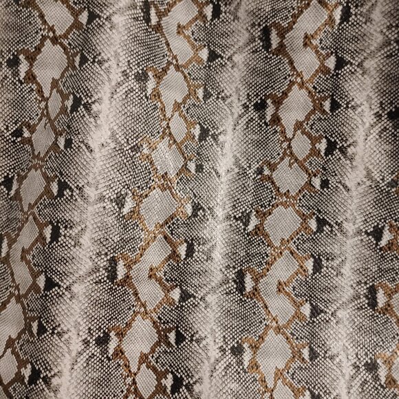 Snakeskin Print Tote - Picture 2 of 4